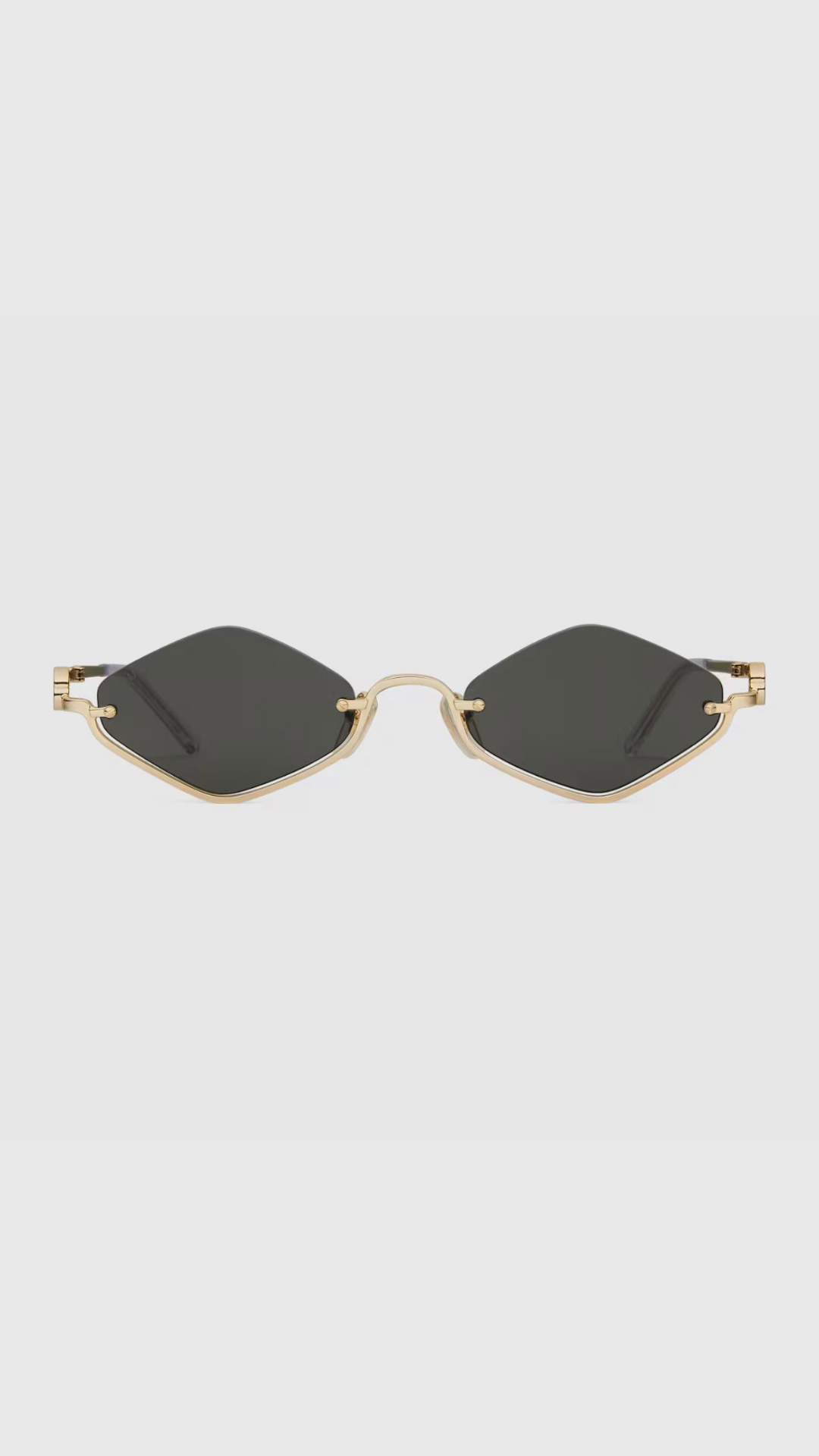 GUCCI Geometric frame sunglasses