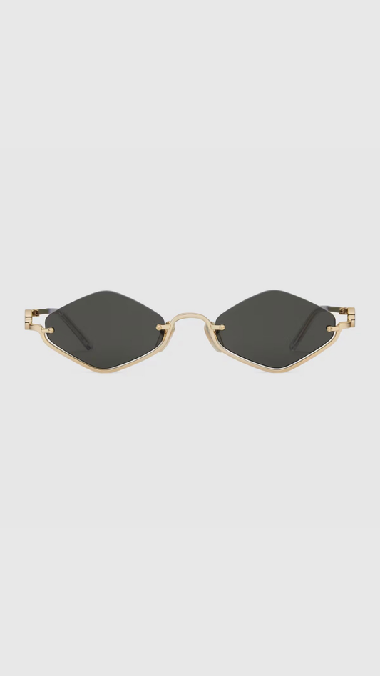 GUCCI Geometric frame sunglasses