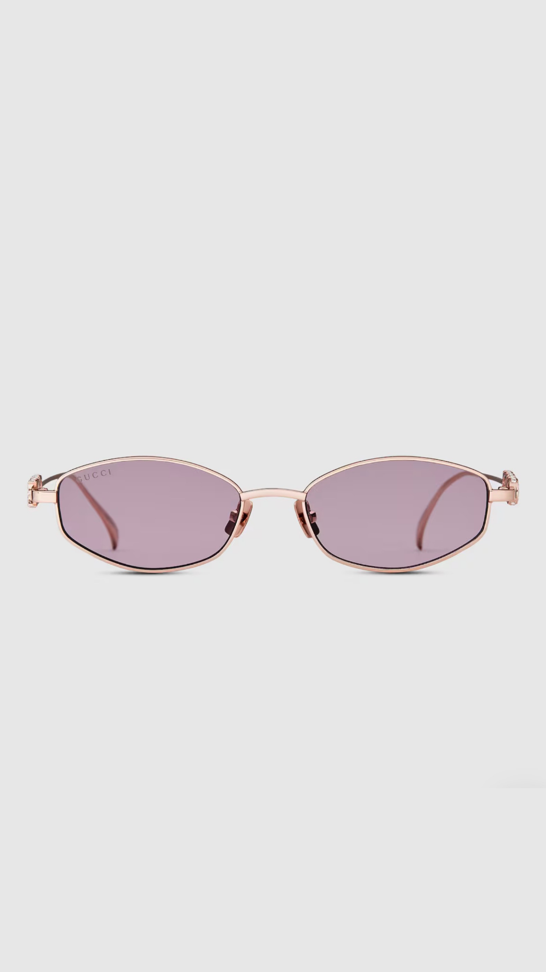 GUCCI Oval frame sunglasses