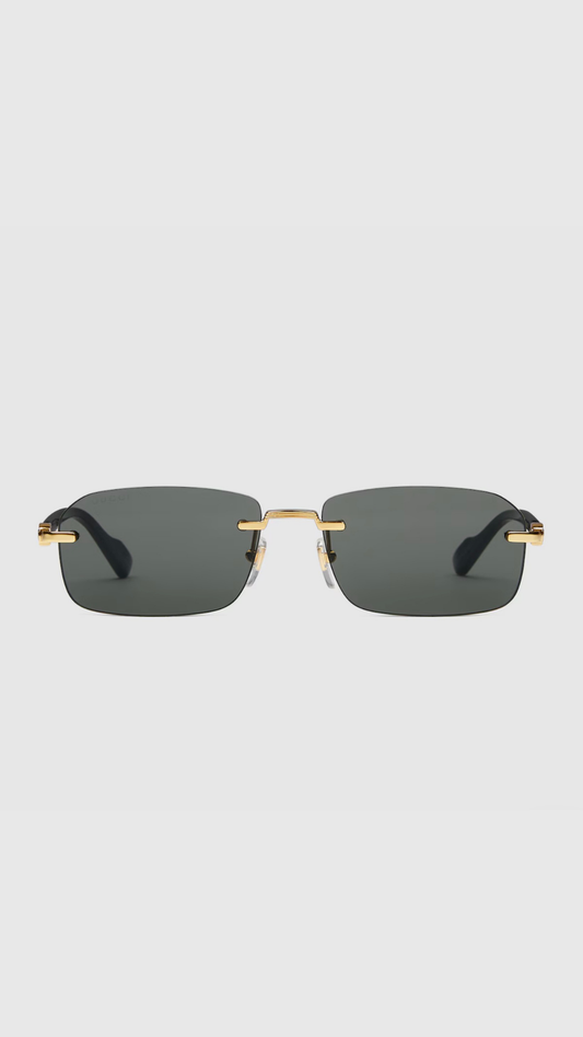 GUCCI Rectangular frame sunglasses